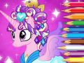 Spill Fargebok: Ponniprinsesse  online