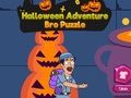 Spill Halloween Adventure Bro -puslespill online