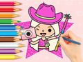 Spill Fargebok: Toca Boca World  online