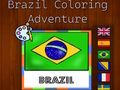 Spill Brasil Coloring Adventure  online