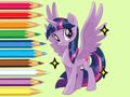 Spill Fargebok: Twilight Sparkle  online