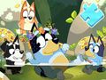 Spill Jigsaw Puzzle: Bluey Pool Spa online