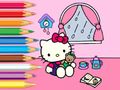 Spill Fargebok: Hello Kitty Rainy Day  online
