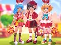 Spill Kiddo rød polka  online