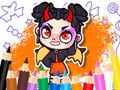 Spill Fargebok: Avatar World Cute Devil  online