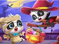 Spill Jigsaw Puzzle: Baby Panda Halloween online