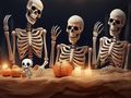 Spill Halloween skjelettkoloniflukt  online