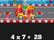 Spill Math Race Four Aritmetikk  online
