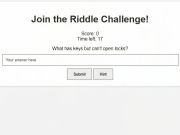 Spill Riddle Challenge online