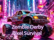 Spill Zombie Derby Pixel Survival online