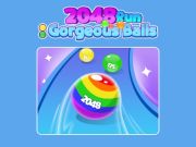 Spill 2048 Run: Nydelige baller online