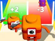 Spill Merge nummer Cube: 3D Run Game online