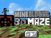 Spill Mineblocks 3D Maze online Spill Mineblocks 3D Maze online