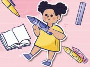 Spill Kids Quiz: Stationery Story online