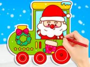 Spill Fargebok: Juletog  online
