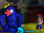 Spill FNF vs Rainbow Friends online Spill FNF vs Rainbow Friends online