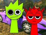 Spill Squid Sprunki Shooter Game 2 online