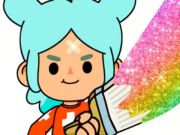 Spill Fargebok: Toca Boca Rita  online
