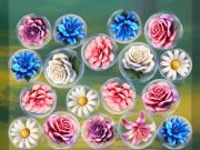 Spill Slå sammen blomster!  online