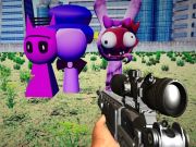 Spill Sprunki Sniper Squid Game online