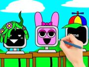 Spill Coloring Book: Sprunki Fun Computer online