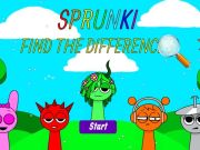 Spill Sprunki finner forskjellene  online