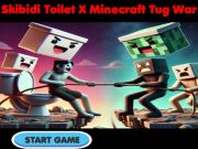 Spill Skibidi toalett x Minecraft Tug War  online