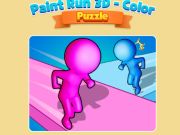 Spill Paint Run 3D - Fargepuslespill  online