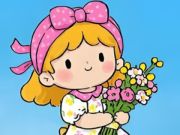 Spill Jigsaw Puzzle: Little Flower Girl online