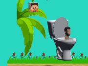 Spill Spinning Skibidi toalettflappy Minecraft  online
