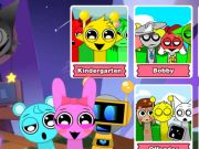 Spill Incredibox Party Frozen Sprunki Beat online