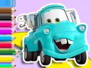 Spill Coloring Book: Mater Cars online
