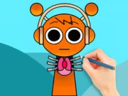 Spill Coloring Book: Sprunki Horror Oren online