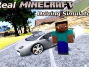 Spill Ekte Minecraft Driving Simulator  online
