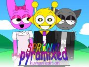 Spill Sprunki Pyramixed: Human Edition  online