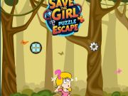 Spill Save Girl Puzzle Escape  online