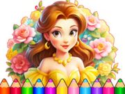 Spill Coloring Book: Flower Dress Up  online