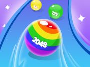 Spill 2048 Kjør nydelige baller  online