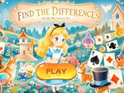 Spill Finn forskjellene: Alice in Wonderland online Spill Finn forskjellene: Alice in Wonderland online