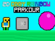 Spill 2D Obby Rainbow Parkour  online