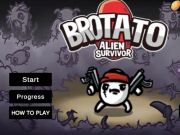Spill Brotato Alien Survivor  online
