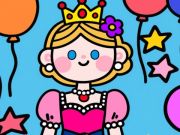 Spill Farge etter kode: liten prinsesse  online