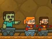 Spill 2 Player Blockminer Escape  online