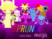 Spill Sprunki Cute Time Mega !!!  online