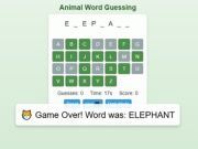 Spill Animal Word Guessing Game  online