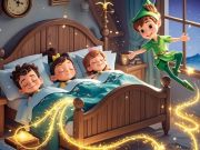Spill Finn forskjellene: Peter Pan online Spill Finn forskjellene: Peter Pan online