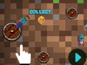 Spill Mineblock roter og flyr eventyr  online