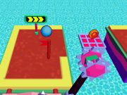 Spill Ball: Sti gjennom hindringer online