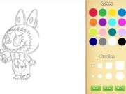 Spill Chibi Labubu Coloring Book for Kids online