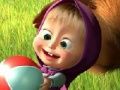 Spill Masha og Bear Magic Puzzle  online